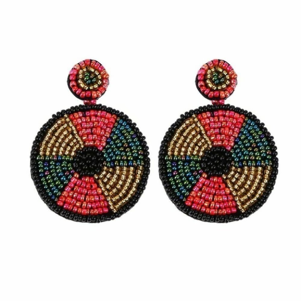 New Fashion Handmade Beads Drop Earrings, gifts, vintage